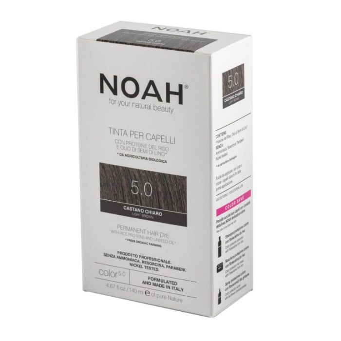 Vopsea de par naturala fara amoniac Saten deschis 5.0 Noah [6]