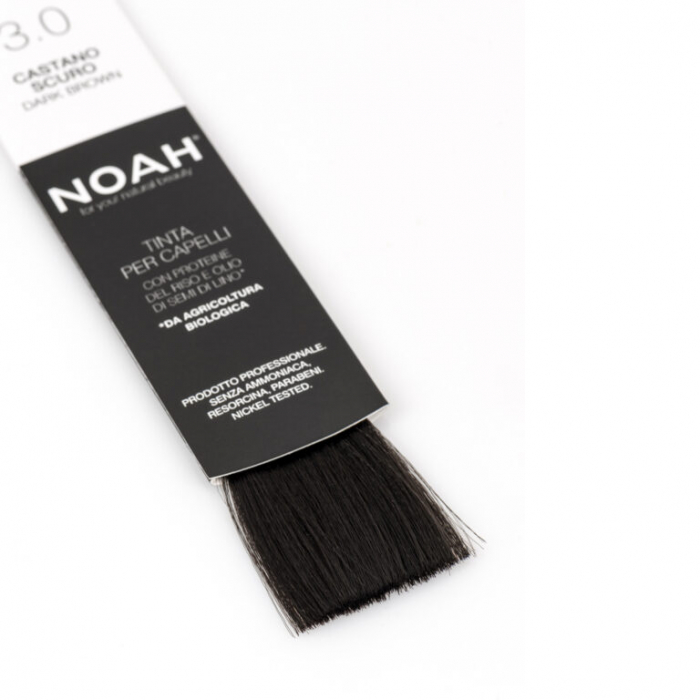 Vopsea de par naturala fara amoniac Saten inchis 3.0 Noah [2]