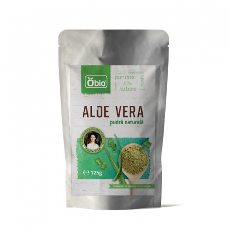 Alimentare - ALOE VERA PUDRA 125G OBIO