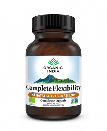 Complete Flexibility - Sanatatea Articulatiilor 60 caps Organic India [0]
