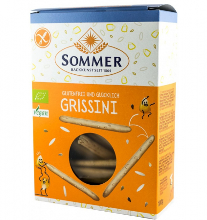 Alimentare - Grisine cu susan fara gluten BIO 100gr Sommer