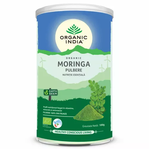 Moringa Pudra 100g Organic India [0]