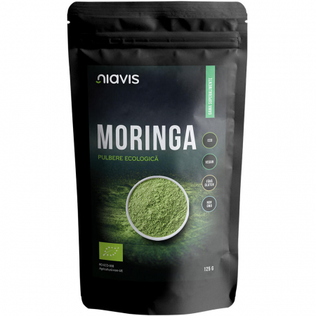 Alimentare - Moringa Pulbere Ecologica/BIO 125g Niavis