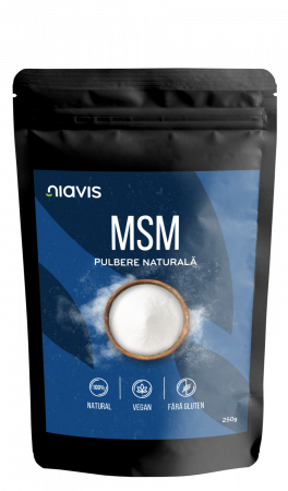 Alimentare - MSM Pulbere 100% Naturala 250g Niavis