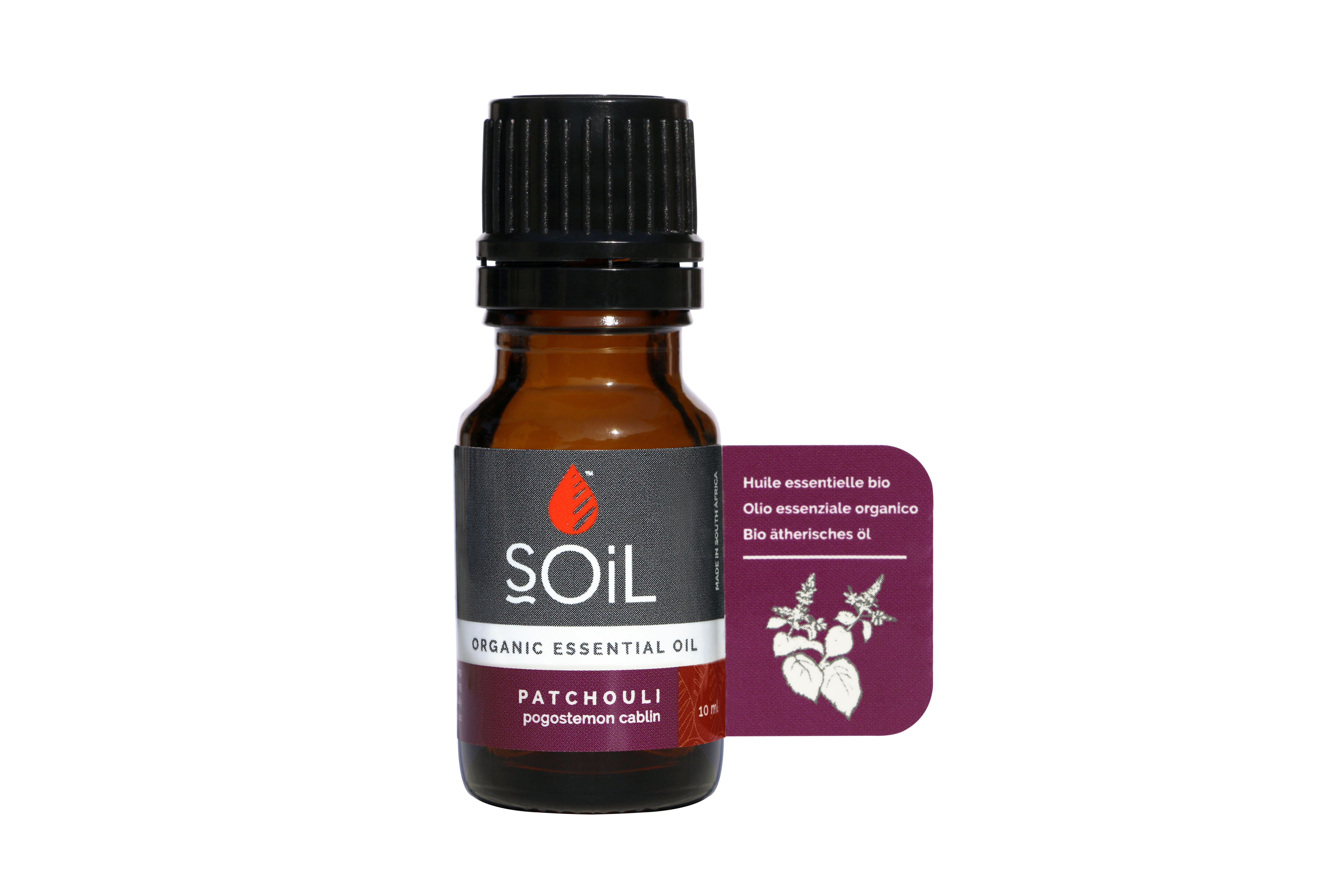 Ulei Esential Paciuli - Patchouli 100% Organic 10ml SOiL [1]