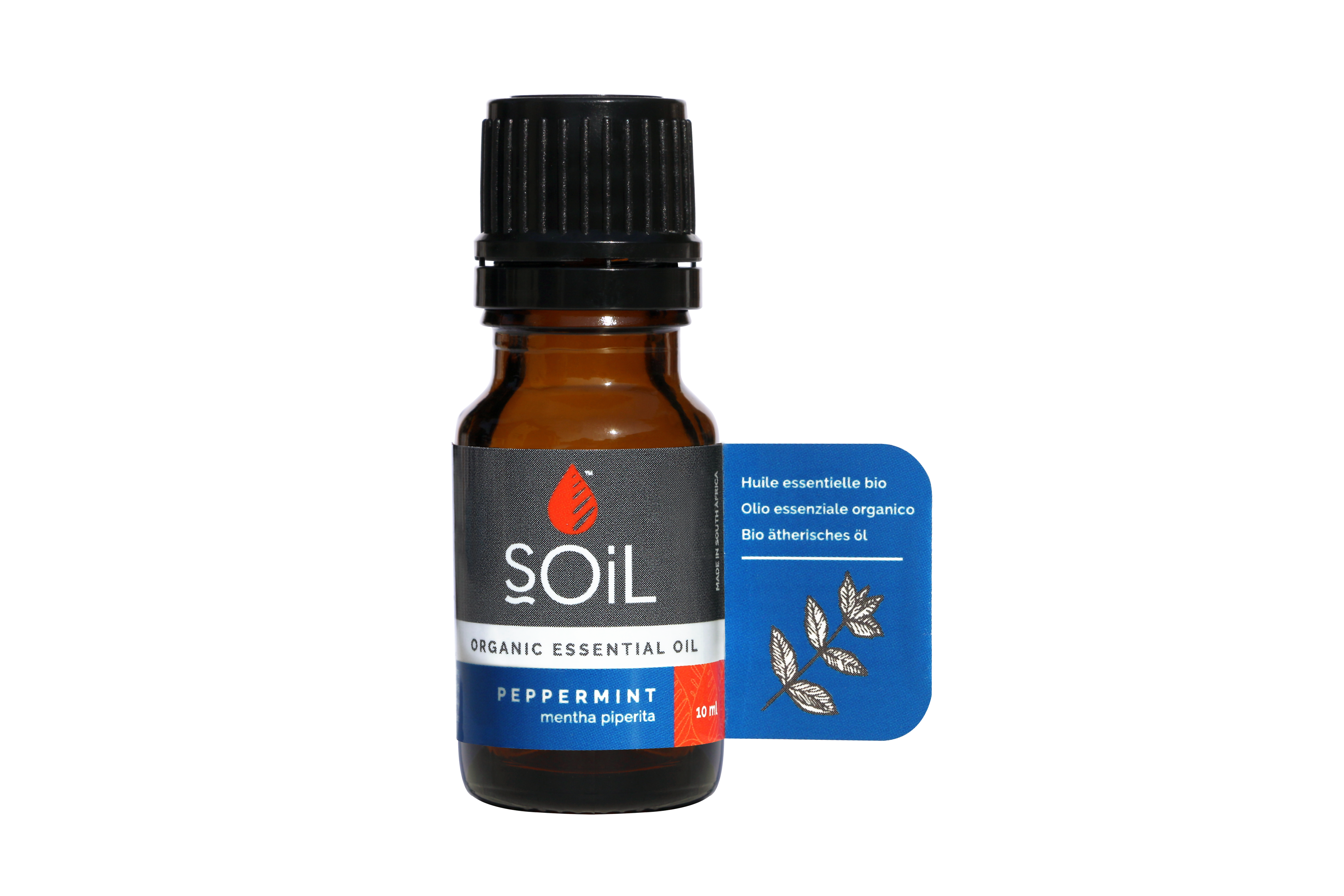 Ulei Esential Menta - Peppermint 100% Organic 10ml SOiL [1]