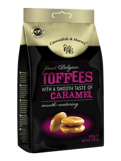 CAVENDISH & HARVEY COCOA AND BUTTER TOFFEES 220G [2]