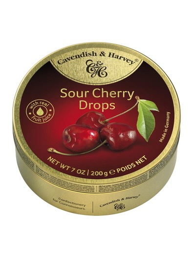 CAVENDISH SOUR CHERRY DROPS 200G [2]