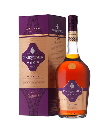 Courvoisier Artisan VSOP Triple Oak 40% 1L Giftpack [2]