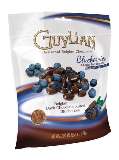 GUYLIAN BELGIAN DARK CHOCOLATE COATED BLUEBERRIES 150GR [2]