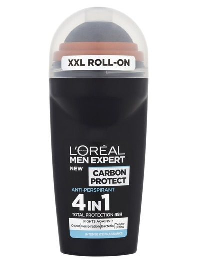 L'OR•AL PARIS MEN EXPERT CARBON PROTECT ANTI PERSPIRANTINTENSEICE DEO ROLL ON  50ML [2]