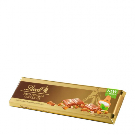 CIOCOLATA - LINDT PISTACHIO CHOCOLATE BAR 300G