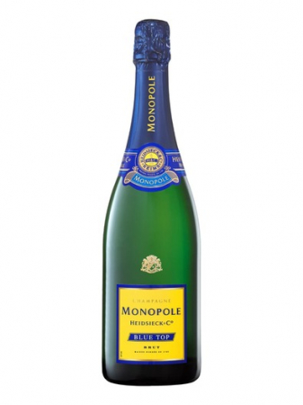 SAMPANIE - HEIDSIECK MONOPOLE BLUE TOP CHAMPAGNE AOC BRUT WHITE 12 5 0 75L