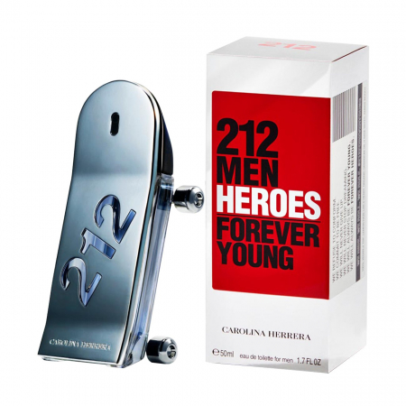 PARFUMERIE - CAROLINA HERRERA  212 MEN HEROES EDT 50ML