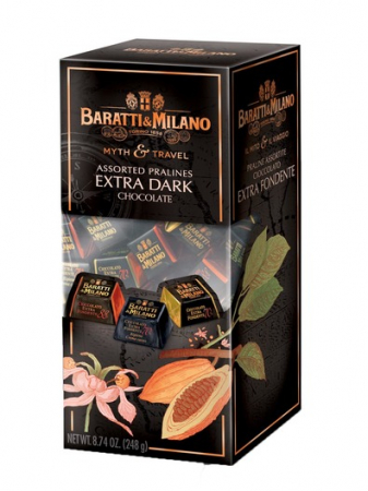 DULCIURI - BARATTI ASSORTED EXTRA DARK PRALINES 249G