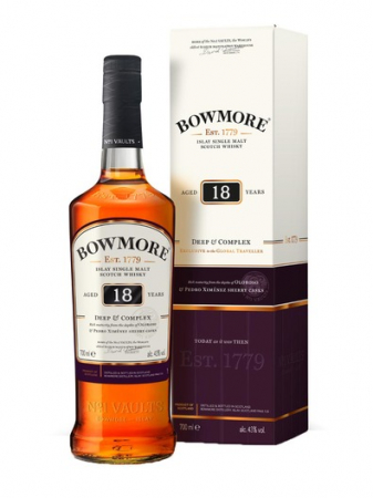 Bowmore 18yo 43% 0.7L Giftpack [1]