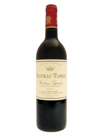 VINURI - Château Tassin, Bordeaux, AOC, Dry, Red, 0.75L, 13,5%