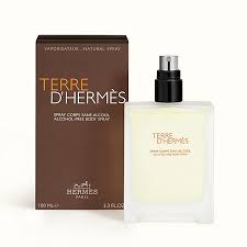 DEODORANTE - HERMÈS TERRE D'HERMÈS ALCOHOL FREE BODY SPRAY 100ML