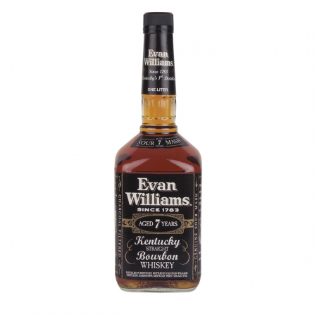 BOURBON - Evan Williams Black 7YO, 1L, 43%