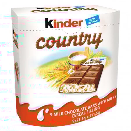 DULCIURI - FERRERO KINDER COUNTRY 211G