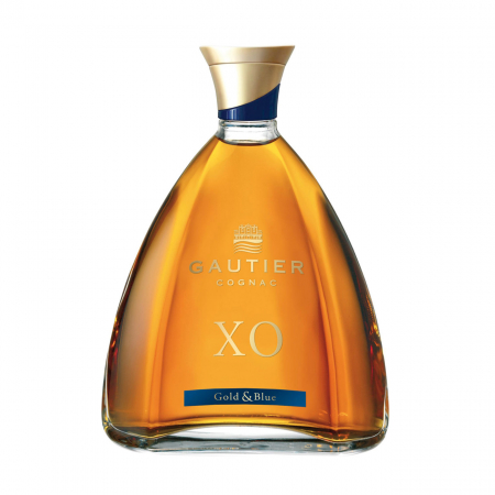COGNAC XO - Gautier XO Gold & Blue 40% 0.7L giftpack
