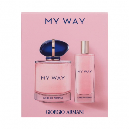 PARFUMERIE - GIORGIO ARMANI MY WAY SET 90ML+15ML