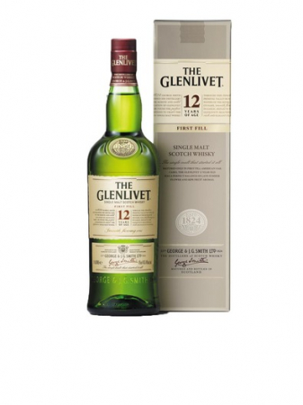 MALT WHISKY - The Glenlivet 12y 40% 1L