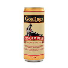 SUCURI & APA TONICA - GOSLING'S GINGER BEER 0.330L