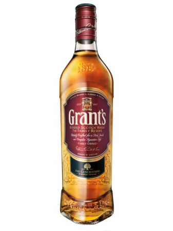 BLENDED WHISKY - Grants TRIPLE 40% 1L