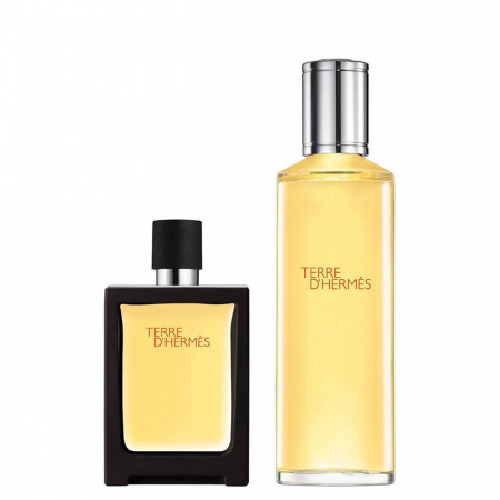 PARFUMURI - HERMES TERRE D HERMES SET EDP 30ML AND REFILL BOTTLE 125ML