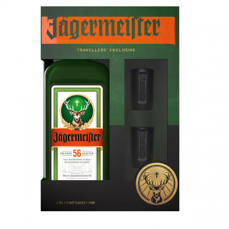 LICHIOR - Jägermeister 35% 1.75L Partypack
