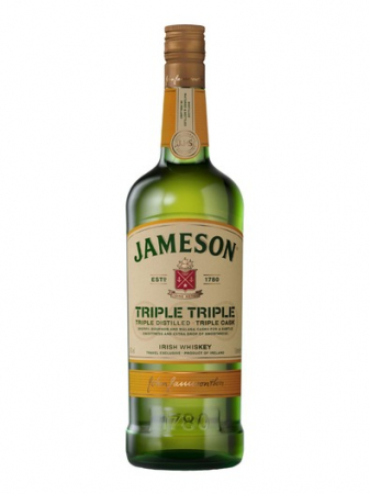 IRISH WHISKY - Jameson Triple Triple 40% 1L