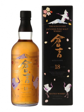 MALT WHISKY - Kurayoshi Malt Whisky 18y, 50%, 0.7L, giftbox