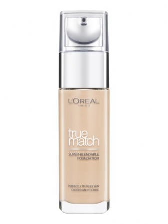 FOND DE TEN - LOREAL  TRUE MATCH  FOUNDATION N°4N BEIGE 30ML