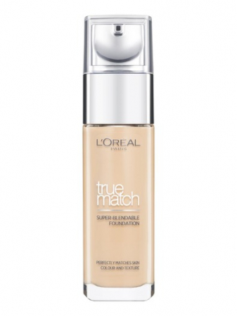 FOND DE TEN - LOREAL TRUE MATCH FOUNDATION N°3D3W BEIGE DORE/GO 30ML