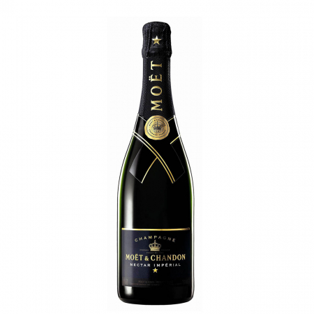 SAMPANIE - Moët & Chandon Nectar Impérial, semi-sweet, white 0.75L, Giftpack