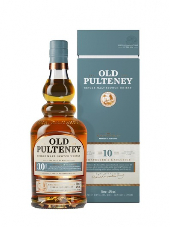 MALT WHISKY - Old Pulteney 10YO,  40%, 1L Giftpack