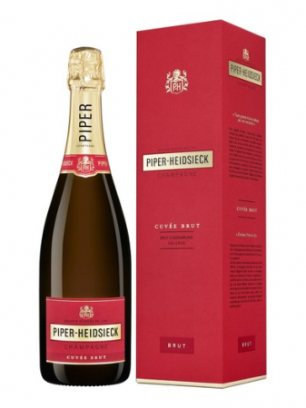 SAMPANIE - Piper-Heidsieck, Cuvée Brut, Champagne, AOC, brut, white (gift box) 0.75L