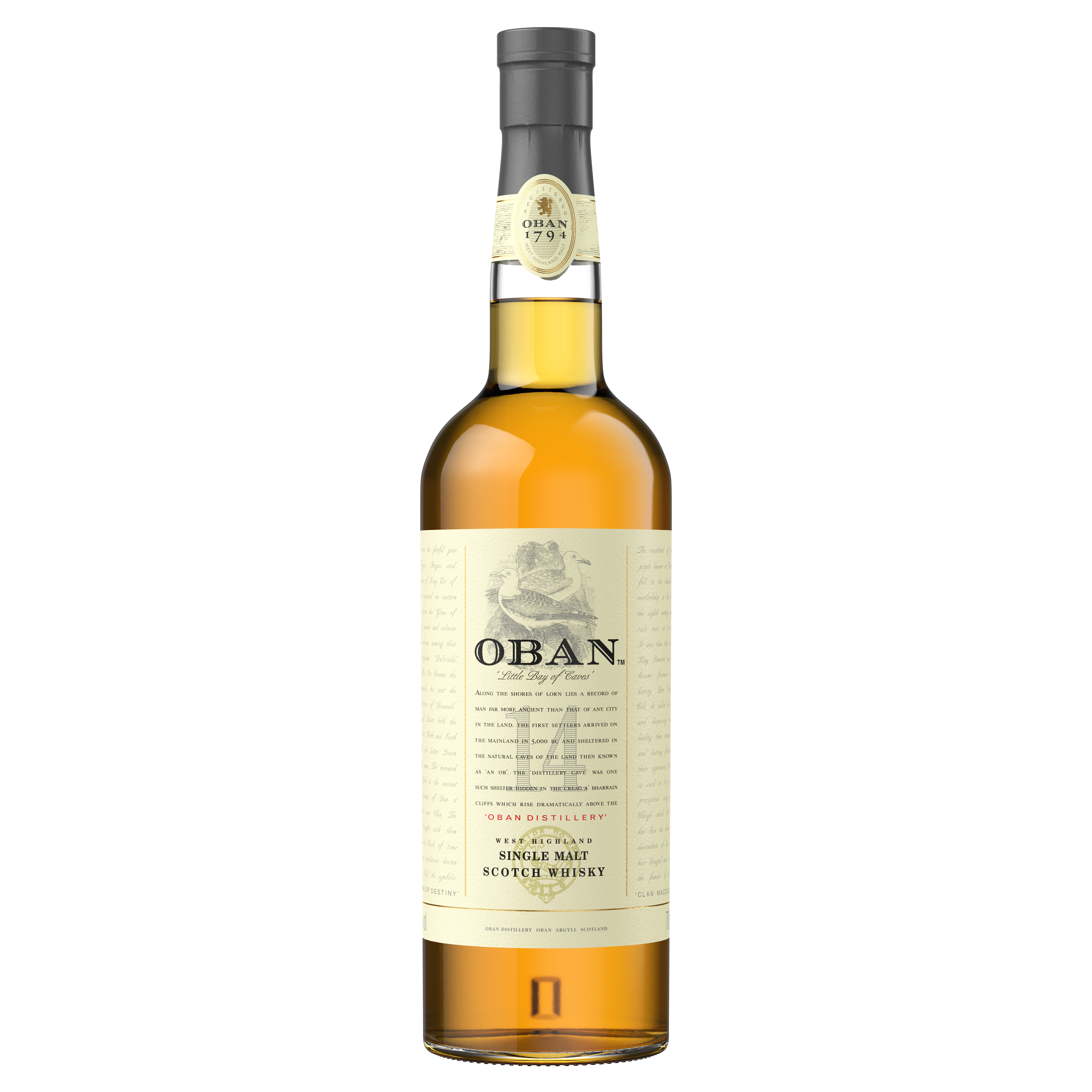 Whisky Single Malt 14 years, Oban, 43% alc, 0,7L [1]