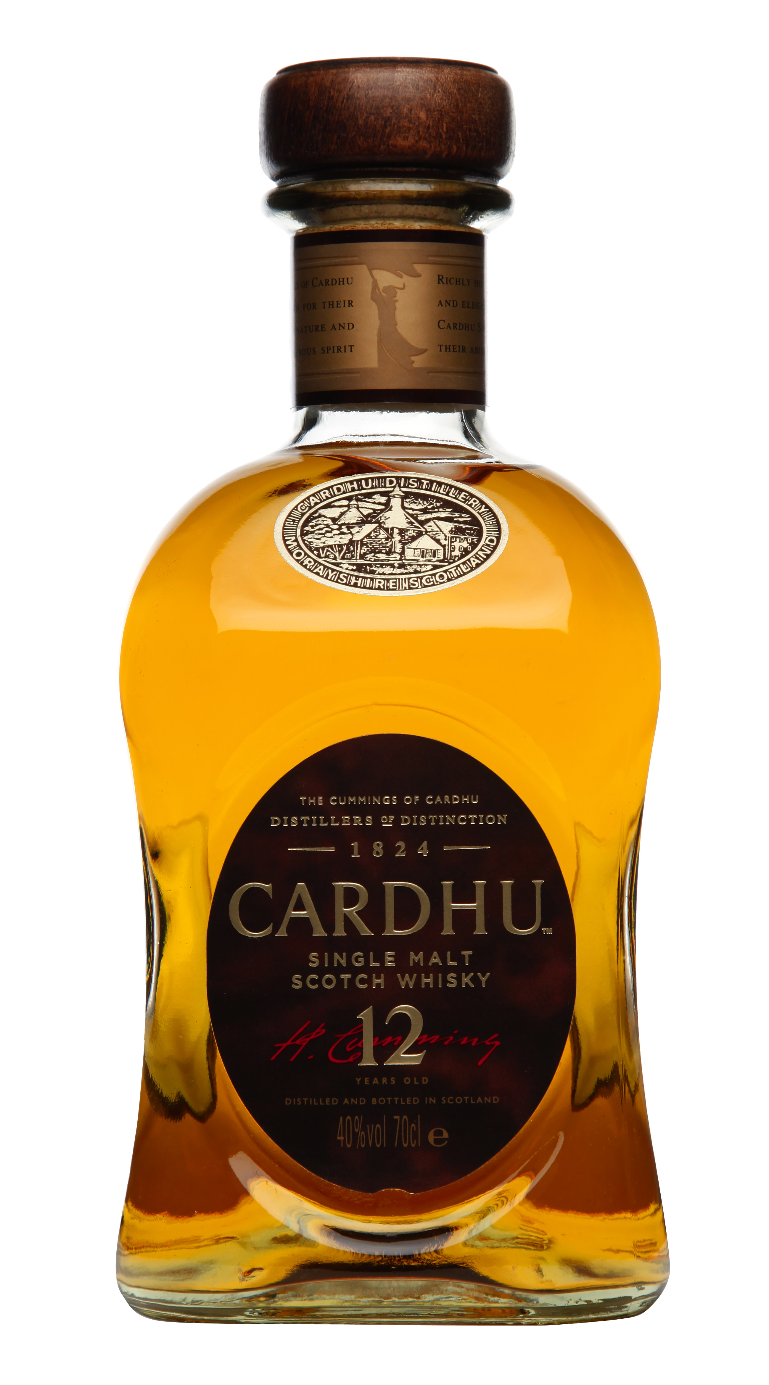 Whisky Single Malt 12 years, Cardhu, 40% alc, 0,7L [1]