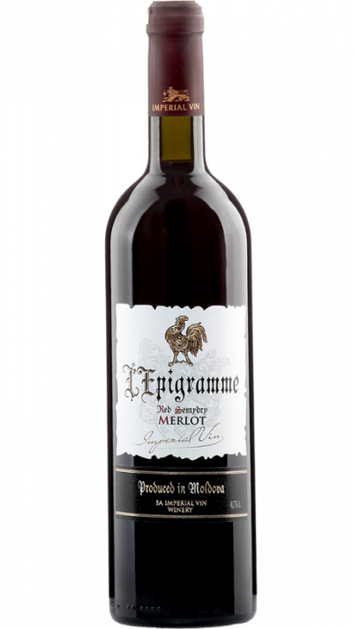 "L'EPIGRAMME" Merlot, Vin rosu Demidulce, 0.75l [1]