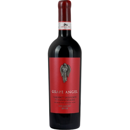 Vin Rosu Grape Angel Purple, Cabernet Sauvignon & Feteasca Neagra, Demisec, 0.75l [1]