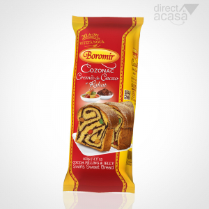 Cozonaci - BOROMIR COZONAC CACAO CU RAHAT 400G
