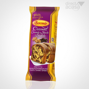 Cozonaci - BOROMIR COZONAC NUCĂ ȘI STAFIDE 450G