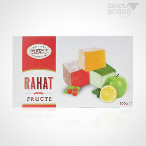 Prajituri - BOROMIR RAHAT CU AROMĂ DE FRUCTE 500G