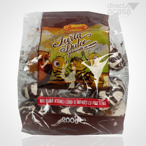 Dulci - BOROMIR TURTĂ DULCE GLAZURATĂ CU CACAO 200G