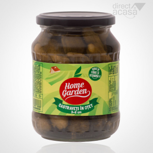Legume si fructe conservate - HOME GARDEN CASTRAVEȚI 3 - 6CM 720ML