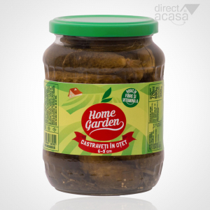 Legume si fructe conservate - HOME GARDEN CASTRAVEȚI 6 - 9CM 720ML