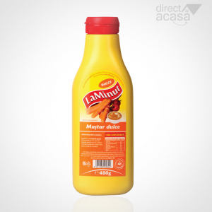 Ketchup, mustar si alte sosuri - LA MINUT MUȘTAR DULCE 480G