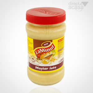 Ketchup, mustar si alte sosuri - MUȘTAR LA MINUT IUTE BORCAN 290G